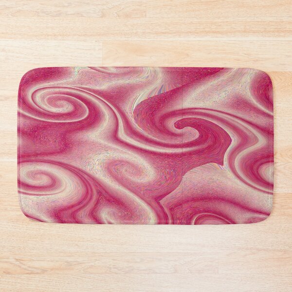 Item preview, Pink & Magenta Fluid Swirl Abstract Marble designed and sold by OddBloomPNG.