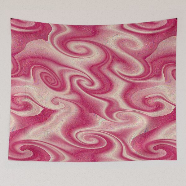 Item preview, Pink & Magenta Fluid Swirl Abstract Marble designed and sold by OddBloomPNG.