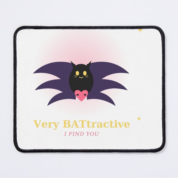 Item preview, Very BATtractive Cute Bat Halloween designed and sold by BhavyaMR.