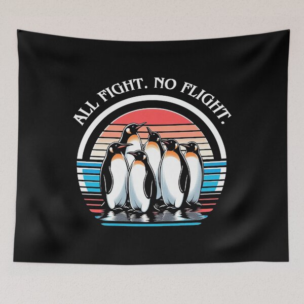 Item preview, All fight no flight  designed and sold by abby-thorns.