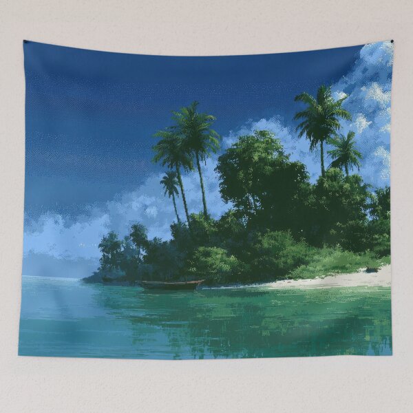 Item preview, Pixelated Paradise designed and sold by riquishop.