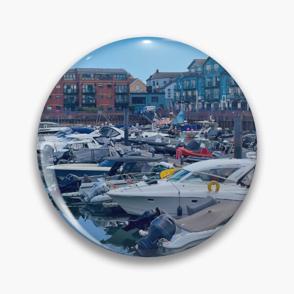 Item preview, Exmouth Marina Boats and Waterfront Architecture Photography designed and sold by leonwoods.