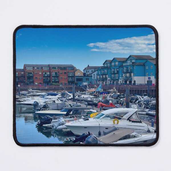 Item preview, Exmouth Marina Boats and Waterfront Architecture Photography designed and sold by leonwoods.