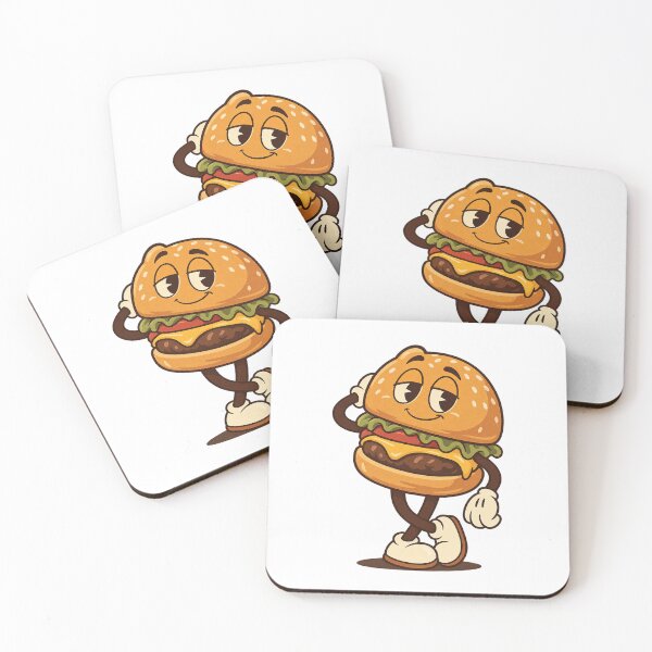 Item preview, Calm Hamburger Leaning With A Smile designed and sold by HoopeStylee.
