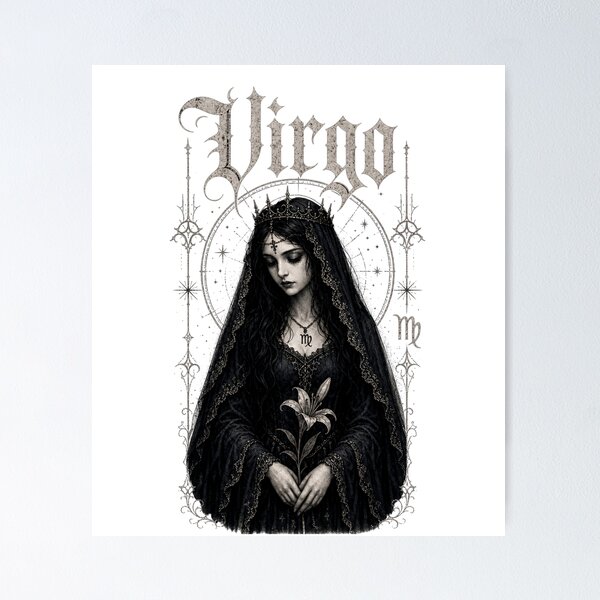 Item preview, Gothic Virgo designed and sold by cbfineart.