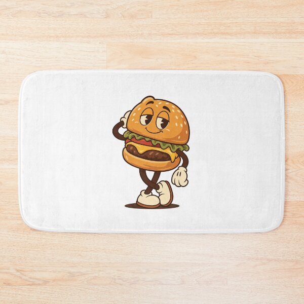 Item preview, Calm Hamburger Leaning With A Smile designed and sold by HoopeStylee.