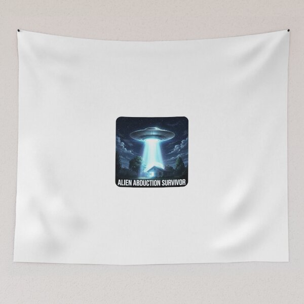 Item preview, Alien Abduction Survivor designed and sold by rockazona.