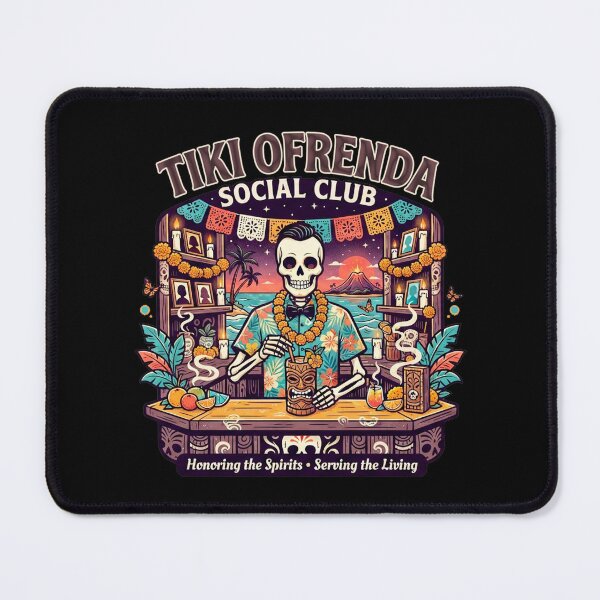 Item preview, Tiki Ofrenda Social Club designed and sold by Finding Source Designs.