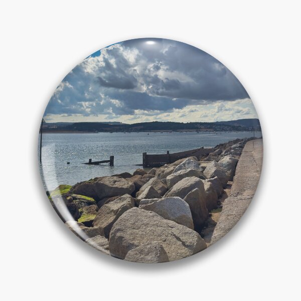Item preview, Exmouth Sea Wall and Exe Estuary Coastal Photography designed and sold by leonwoods.