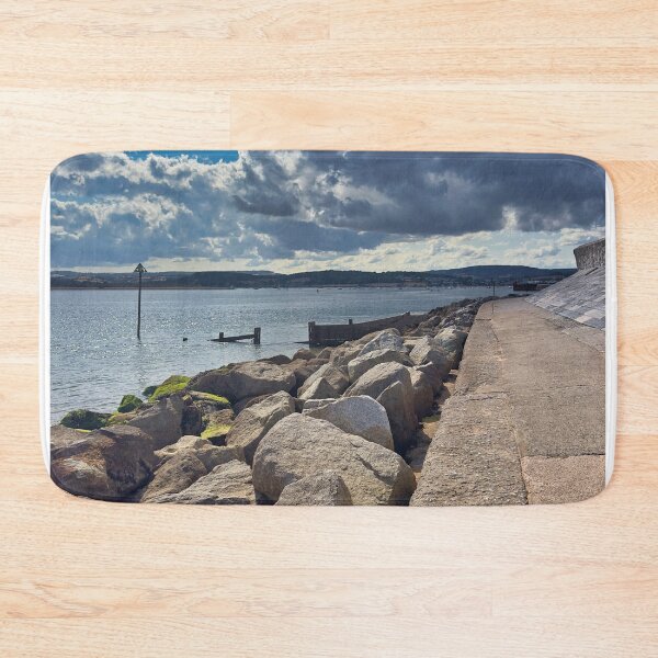 Artikelvorschau, Exmouth Sea Wall und Exe Estuary Coastal Photography entworfen und verkauft von leonwoods.
