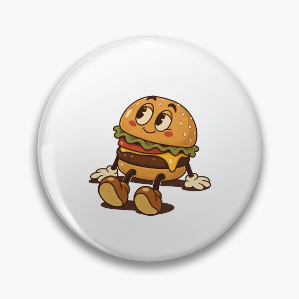 Item preview, Peaceful Burger Enjoying A Quiet Moment designed and sold by HoopeStylee.