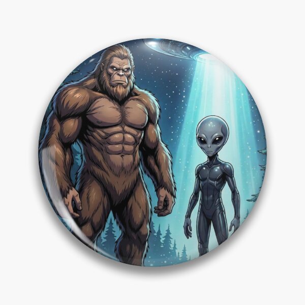 Item preview, Bigfoot Alien, You Can't Handle the Truth designed and sold by rockazona.