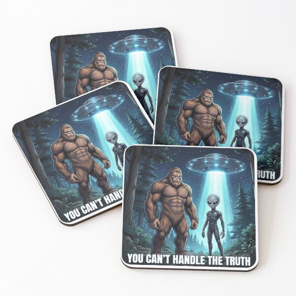 Item preview, Bigfoot Alien, You Can't Handle the Truth designed and sold by rockazona.