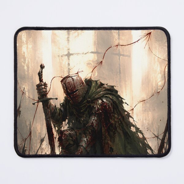 Item preview, The Last Stand Dark Fantasy Warrior Art designed and sold by HamieStudio.