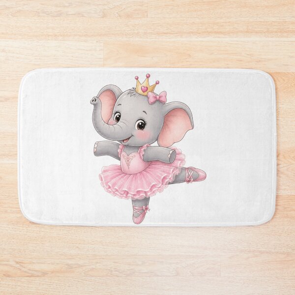 Item preview, Cute Elephant Ballerina - Princess Elephant Pink Tutu designed and sold by ToonyTeez.