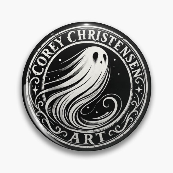 Item preview, Corey Christensen Art - Ghost Logo designed and sold by christensen-art.