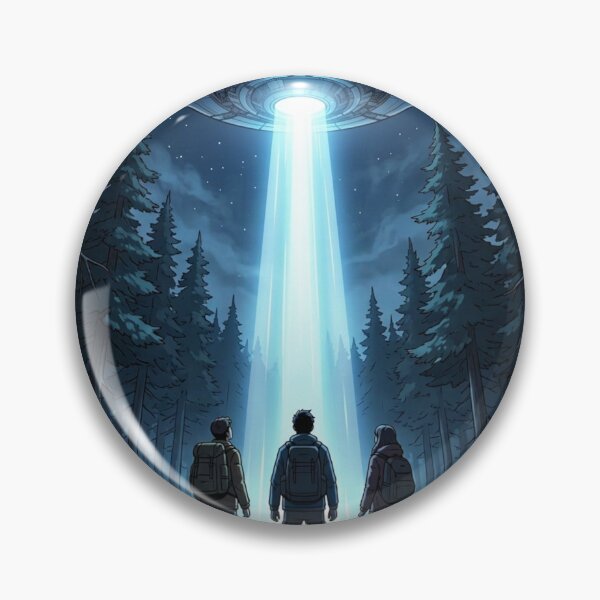 Item preview, UFO Hiking Adventure designed and sold by rockazona.