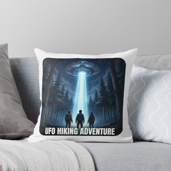 Item preview, UFO Hiking Adventure designed and sold by rockazona.