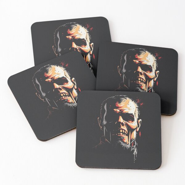 Item preview, Zombie Ghoul Portrait - Gritty Horror Comic Graphic designed and sold by ERODED SELF.