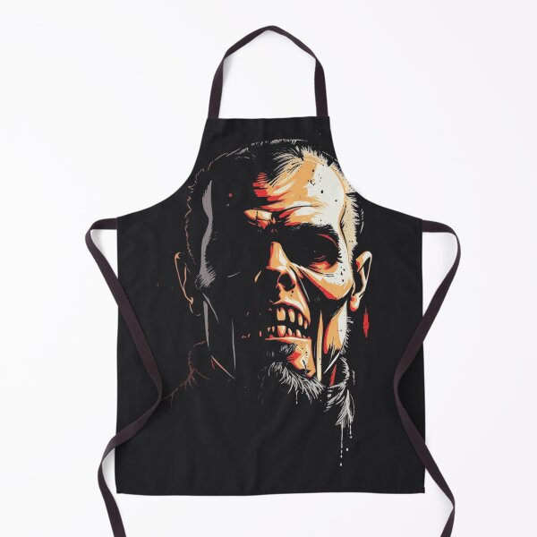Item preview, Zombie Ghoul Portrait - Gritty Horror Comic Graphic designed and sold by ERODED SELF.