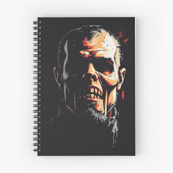 Item preview, Zombie Ghoul Portrait - Gritty Horror Comic Graphic designed and sold by ERODED SELF.