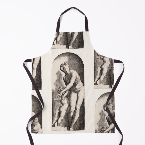 Item preview, Venus and Cupid Classical Engraving designed and sold by artofuniverse.