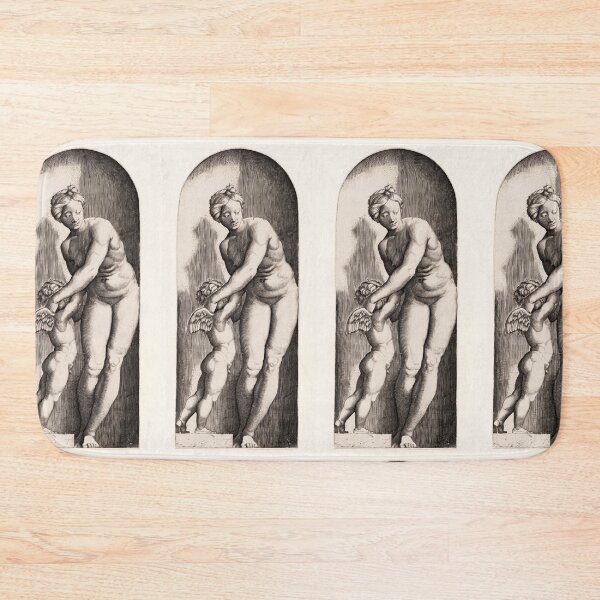 Item preview, Venus and Cupid Classical Engraving designed and sold by artofuniverse.