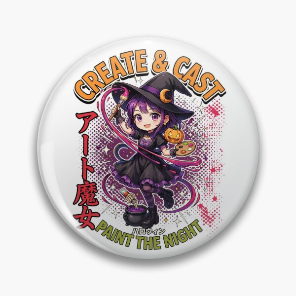 Item preview, Witch Artist Halloween T-Shirt | Paint & Potion Magic Cauldron Witchy Graphic Tee v7 designed and sold by DarylWelsh2024.