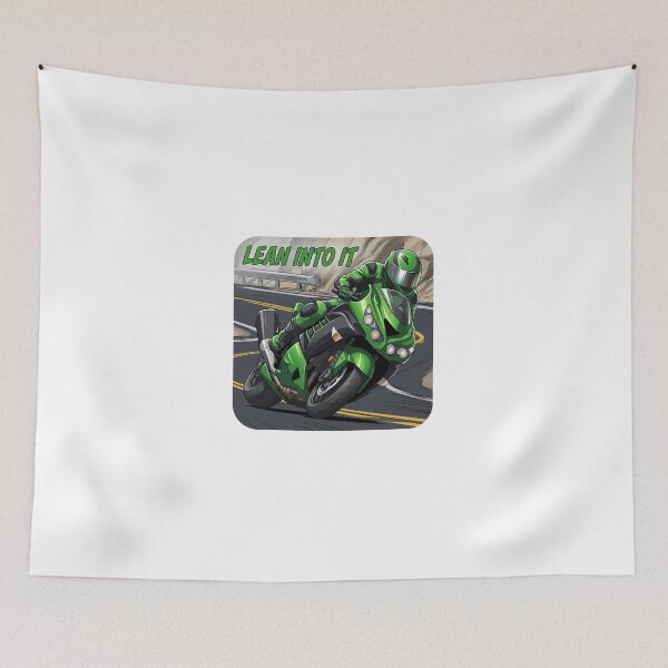 Item preview, Motorcycle Riding Lean Into It designed and sold by rockazona.
