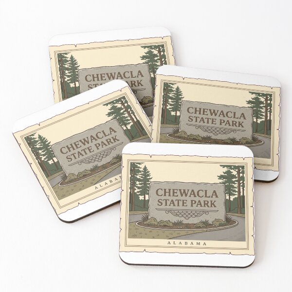 Item preview, Chewacla State Park Sign Alabama designed and sold by DetourDgn.