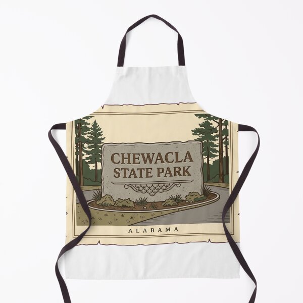 Item preview, Chewacla State Park Sign Alabama designed and sold by DetourDgn.