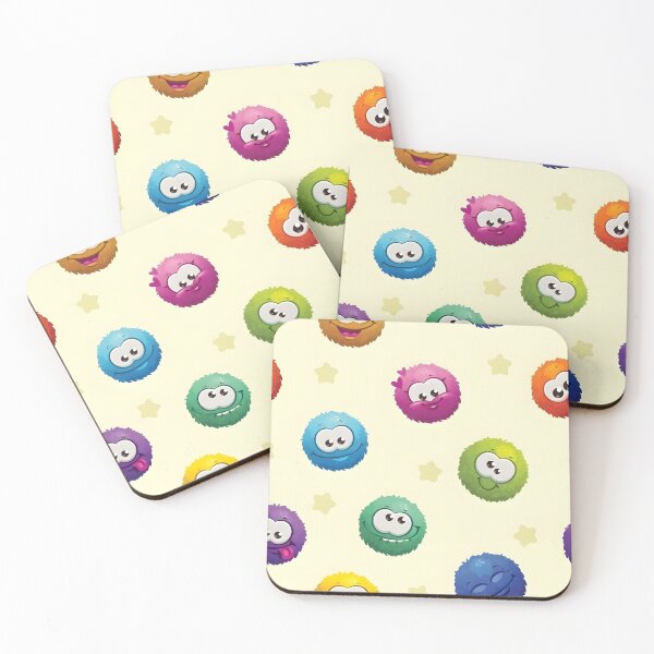 Item preview, Cute Colorful Monster Seamless Pattern for Kids designed and sold by DoveArtDesigns.