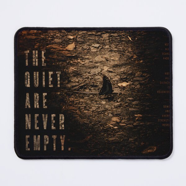 Item preview, The Quiet Are Never Empty Dark Art Print designed and sold by HamieStudio.