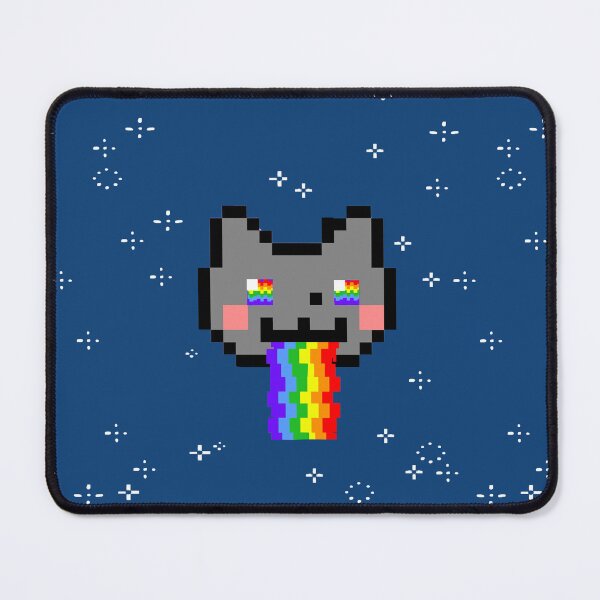 Item preview, Original Nyan Cat Pixel Art Y2K Retro Internet Aesthetic V3 designed and sold by TrxshWear.