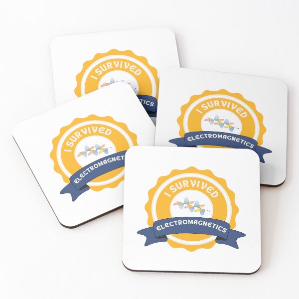 Item preview, I Survived Electromagnetics Engineering Student Badge designed and sold by ThePungineer.