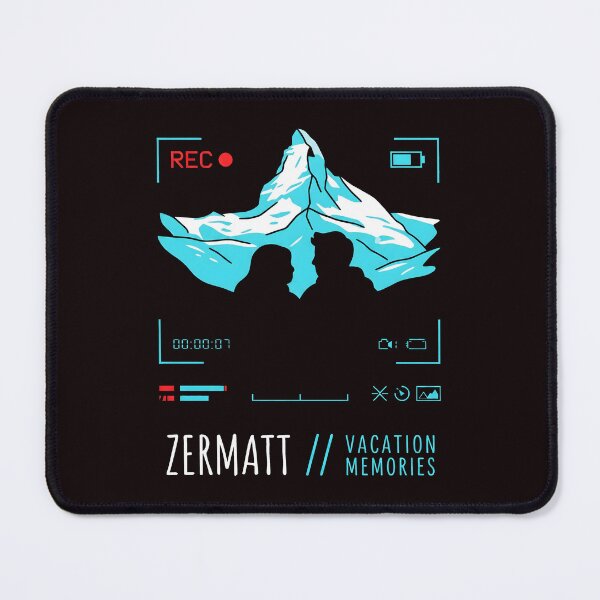 Item preview, Matterhorn Zermatt Vacation - Retro Travel Camera Art designed and sold by SplashTastic.