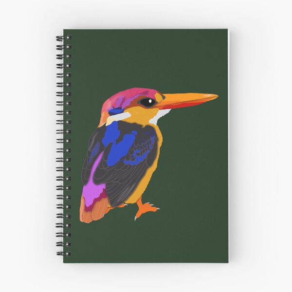 Item preview, Black Backed Dwarf Kingfisher designed and sold by BDBirds.