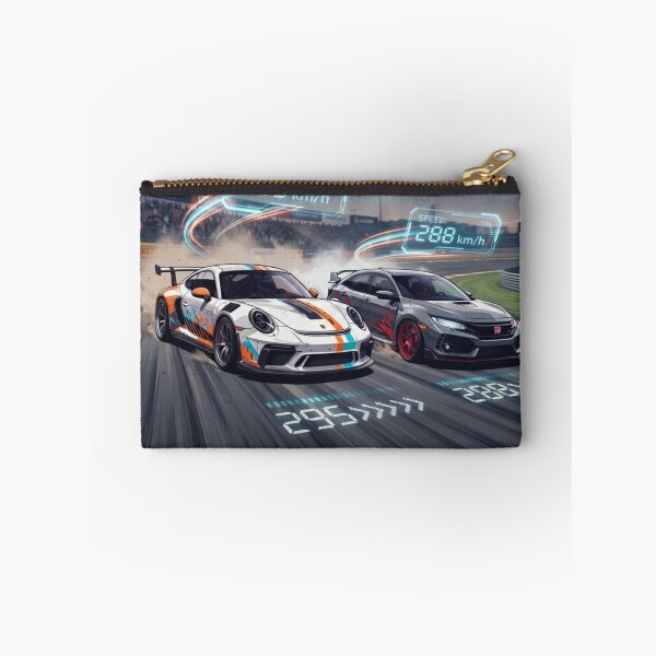 Item preview, High-Speed Track Battle: Porsche vs. Civic R Speed HUD designed and sold by redkat-4.
