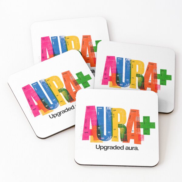 Item preview, Upgraded Aura Plus - Risograph Overprint Typography  designed and sold by H Jonas.