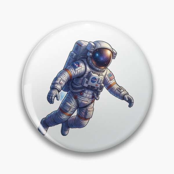 Item preview, Relaxed Astronaut Floating in Space designed and sold by marwa-world.