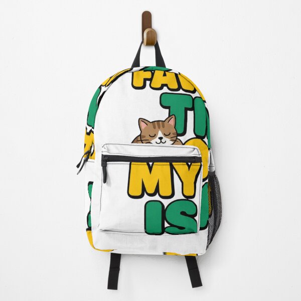 Item preview, My Cat Is My Favorite Tiny Roommate - Funny Cat Quote designed and sold by WearTheVibe Store.