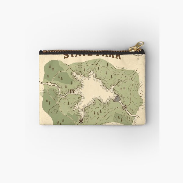 Item preview, Chewacla State Park Map Alabama designed and sold by DetourDgn.
