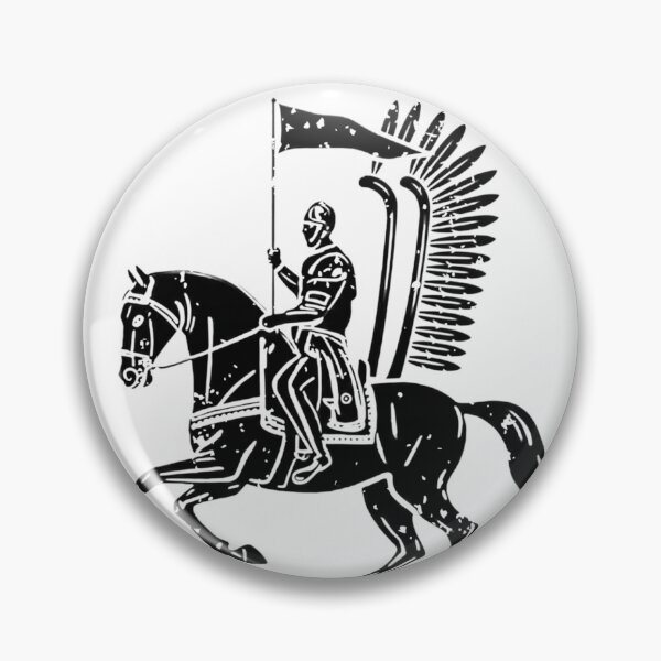 Item preview, Vintage Polish winged hussars 1683 cavalry military graphic design designed and sold by MemoryZoneOfficial.