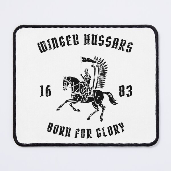 Item preview, Vintage Polish winged hussars 1683 cavalry military graphic design designed and sold by MemoryZoneOfficial.