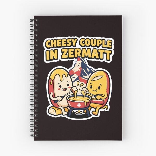Item preview, Swiss Cheese Fondue Art - Funny Kawaii Travel Gift designed and sold by SplashTastic.