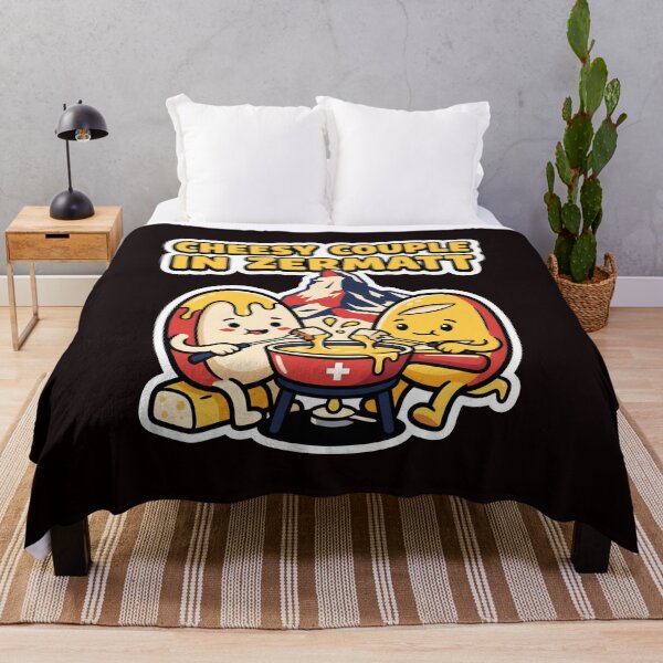 Item preview, Swiss Cheese Fondue Art - Funny Kawaii Travel Gift designed and sold by SplashTastic.