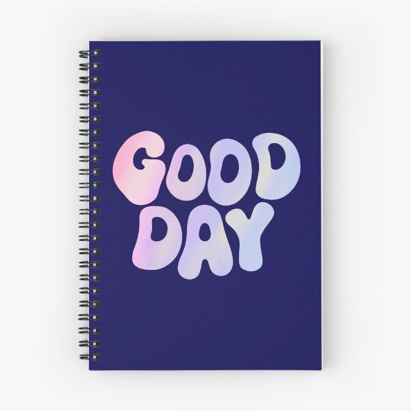 Item preview, Good Day Soft Pastel Gradient Bubble Typography designed and sold by SolutionsArt.