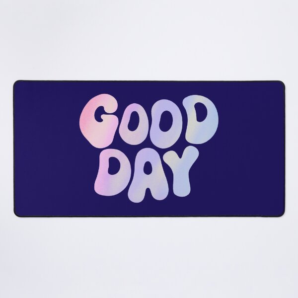 Item preview, Good Day Soft Pastel Gradient Bubble Typography designed and sold by SolutionsArt.