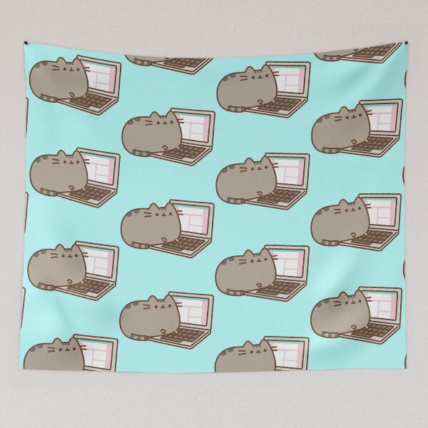 Item preview, laptop pusheen 2!! designed and sold by PLANET-VEE.