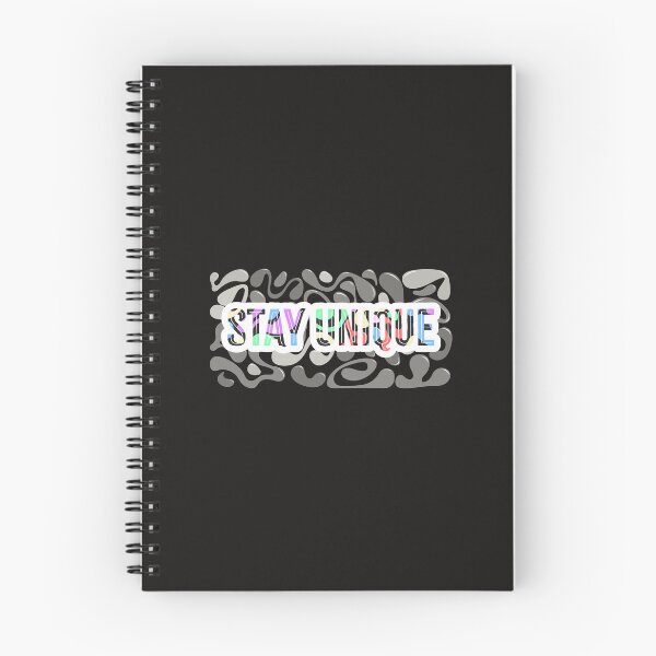 Item preview, Stay Unique - abstract tyography designed and sold by noob publishing.